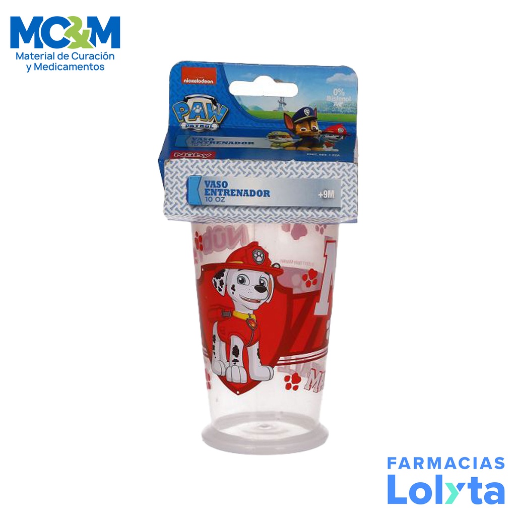 VASO NIÑO PAW PATROL 10 OZ NUBY