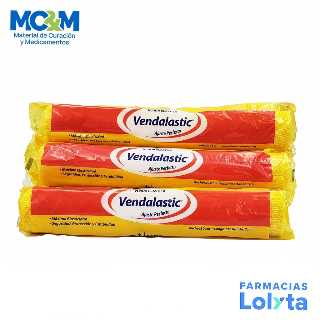 VENDA ELASTICA 30CM X 5M BOL C/1 VENDALASTIC