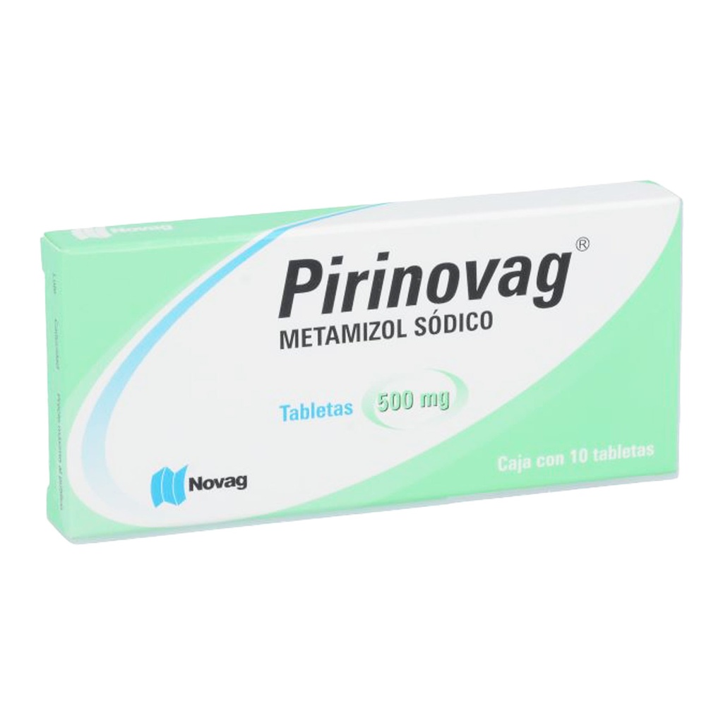 METAMIZOL SODICO 500MG C/10 TAB PIRINOVAG LAB NOVAG