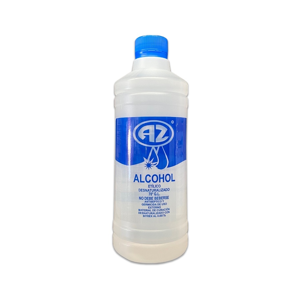 [1241] ALCOHOL 500 ML 70° AZUL ZAPOPAN