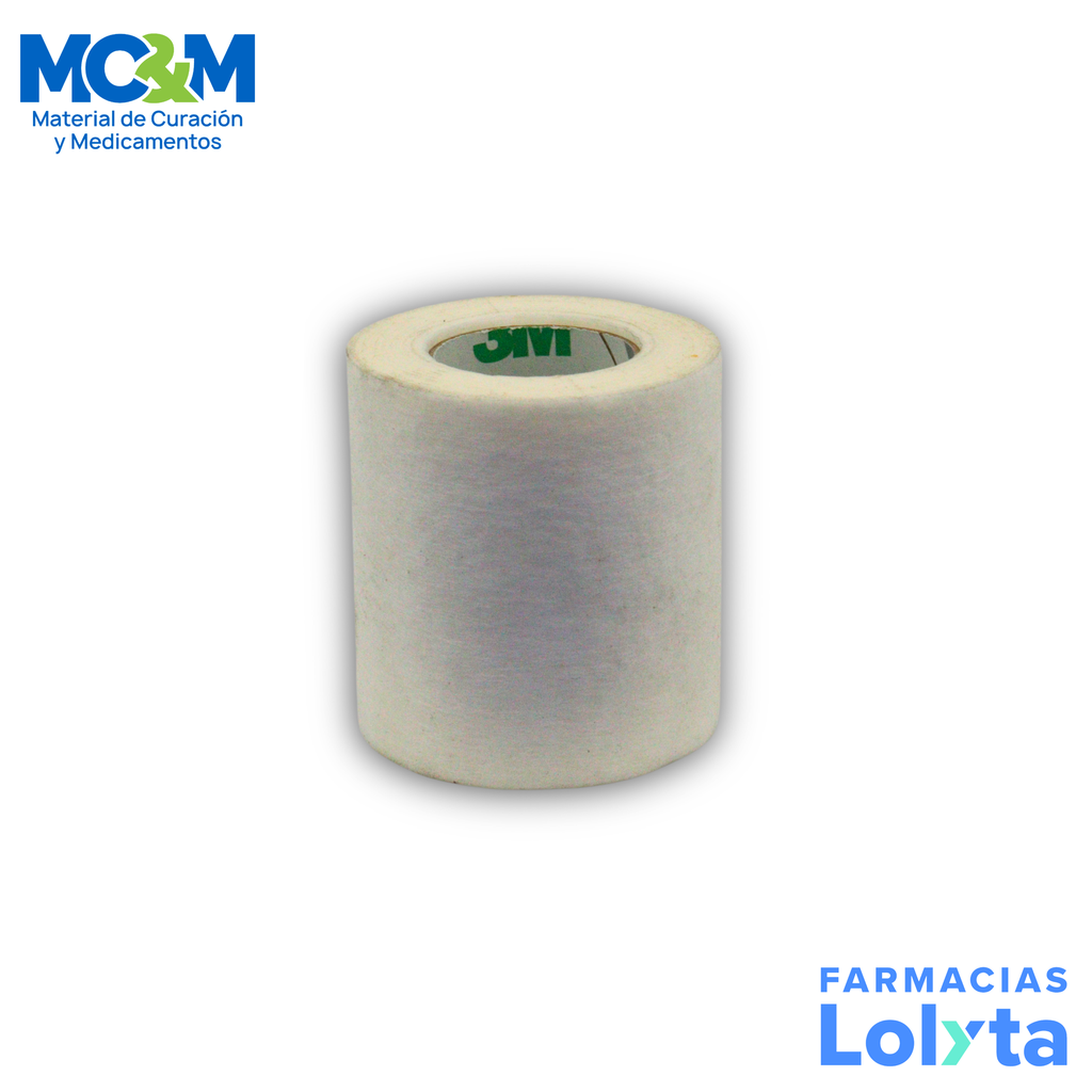 [2654] MICROPORE BLANCO 2" 5 CM X 9.1 M PIEZA CINTA QUIRURGICA REF 1530-2 3M