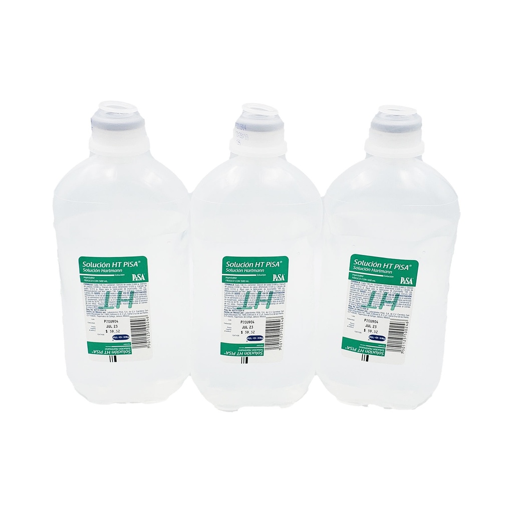 HARTMANN SOL INY 500 ML SOLUCION HT LAB PISA
