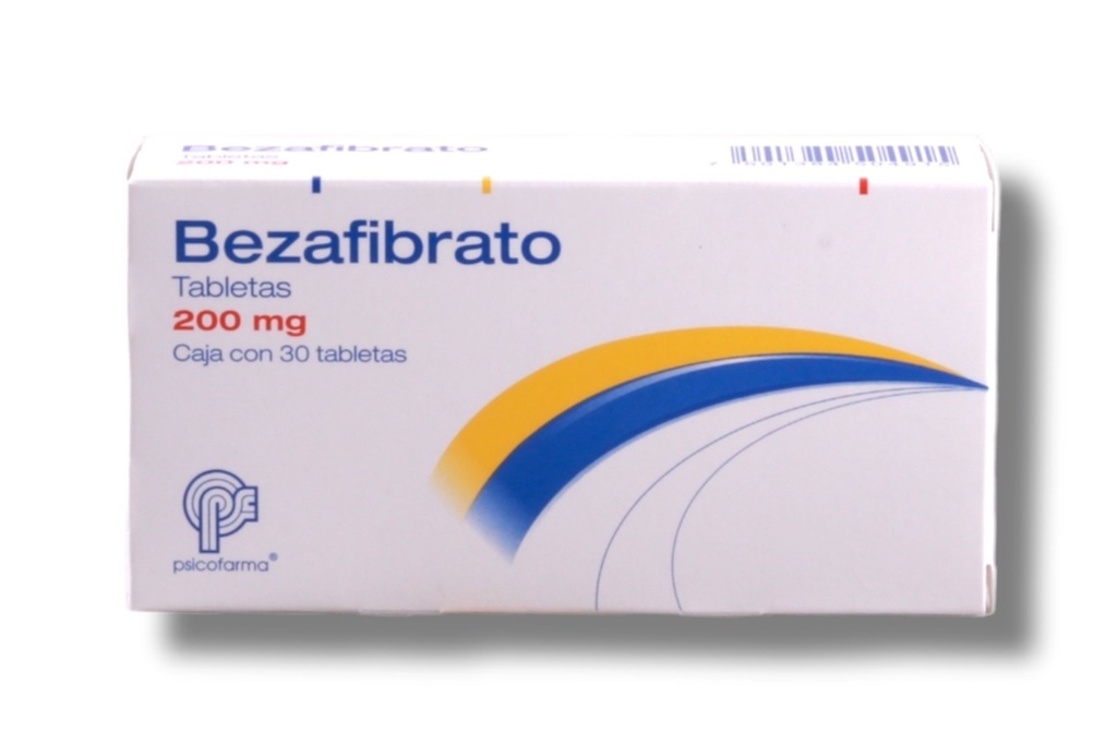 BEZAFIBRATO 200 MG C/30 TAB LAB PSICOFARMA