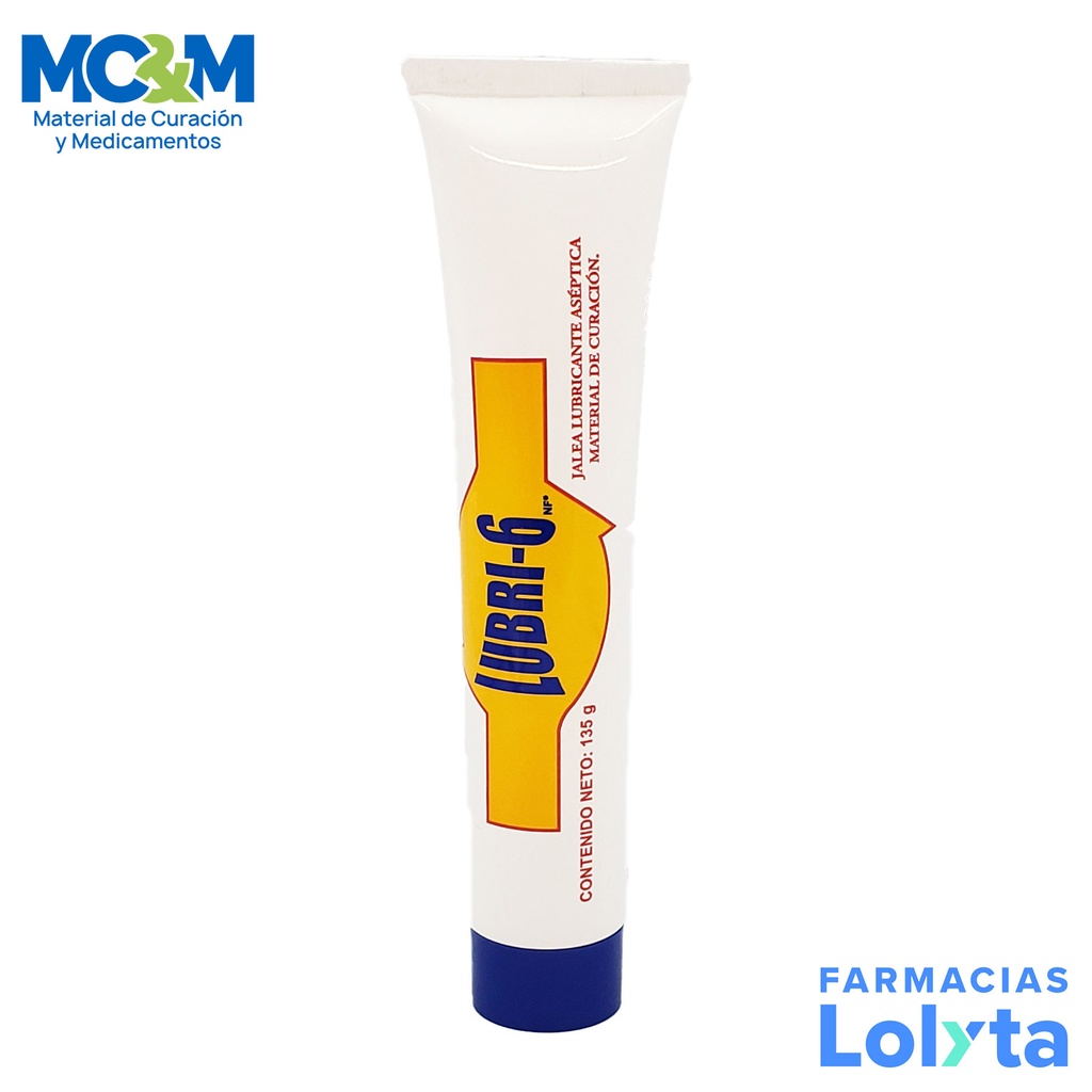 LUBRI-6 135 G JALEA LUBRICANTE ASEPTICA ALTAMIRANO
