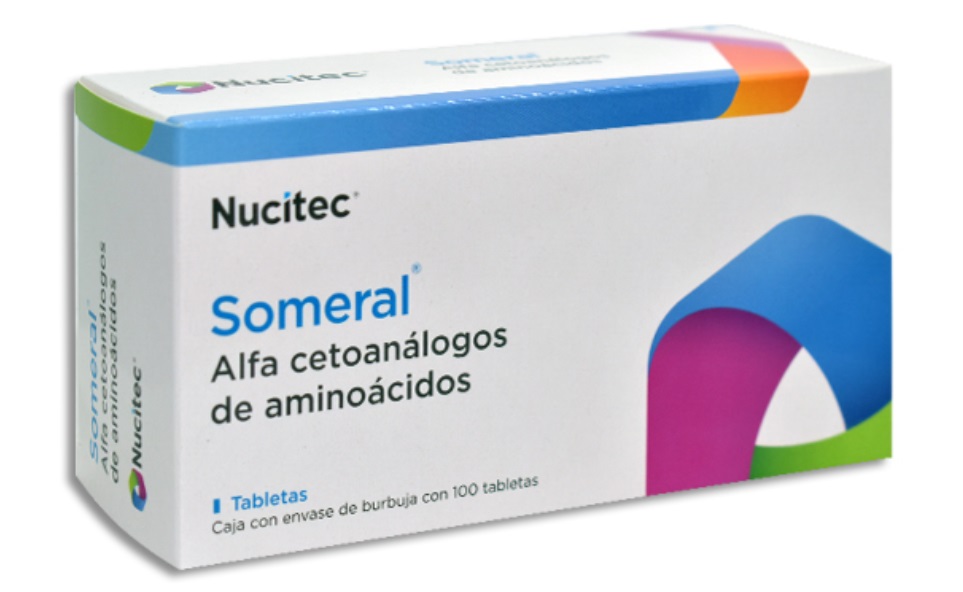 [2872] ALFA CETOANALOGOS DE AMINOACIDOS 630 MG C/100 TAB SOMERAL LAB NUCITEC