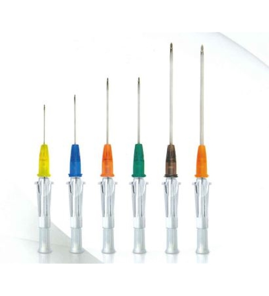 CATETER PERIFERICO RADIOPACO 24 G X 20 MM AMARILLO PIEZA ADVANTIVE