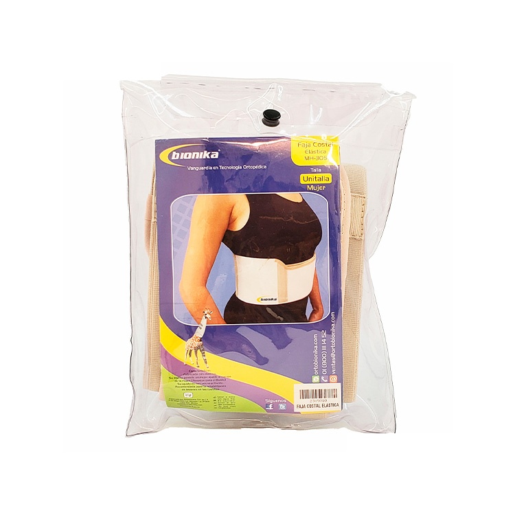 FAJA COSTAL ELASTICA MUJER UNITALLA MH-305 BIONIKA
