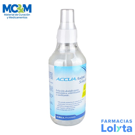 ACCUA ASEPTIC SOLUCION SPRAY 240 ML CELLPHARMA