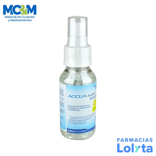 ACCUA ASEPTIC SOLUCION SPRAY 60 ML CELLPHARMA