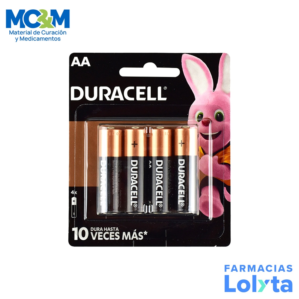 DURACELL MN PILA AA C/4