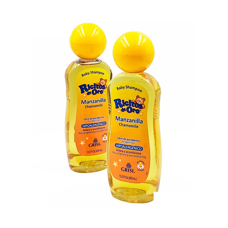 [3675] SHAMPOO RICITOS DE ORO MANZANILLA 400 ML LAB GRISI