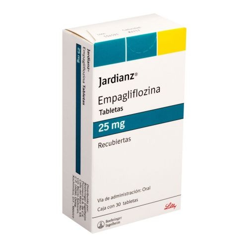 JARDIANZ 25 MG C/30 TAB RECUBIERTAS EMPAGLIFLOZINA LAB BOEHRINGER