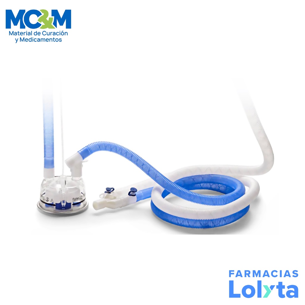 CIRCUITO PARA VENTILADOR CON CASCADA INFANTIL NEONATAL REF RT225 FISHER&PAYKEL