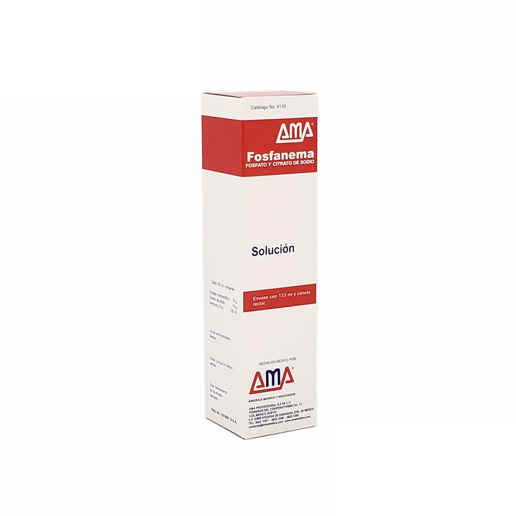 [2801] FOSFANEMA SOL ENEMA 133 ML FOSFATO Y CITRATO DE SODIO AMA
