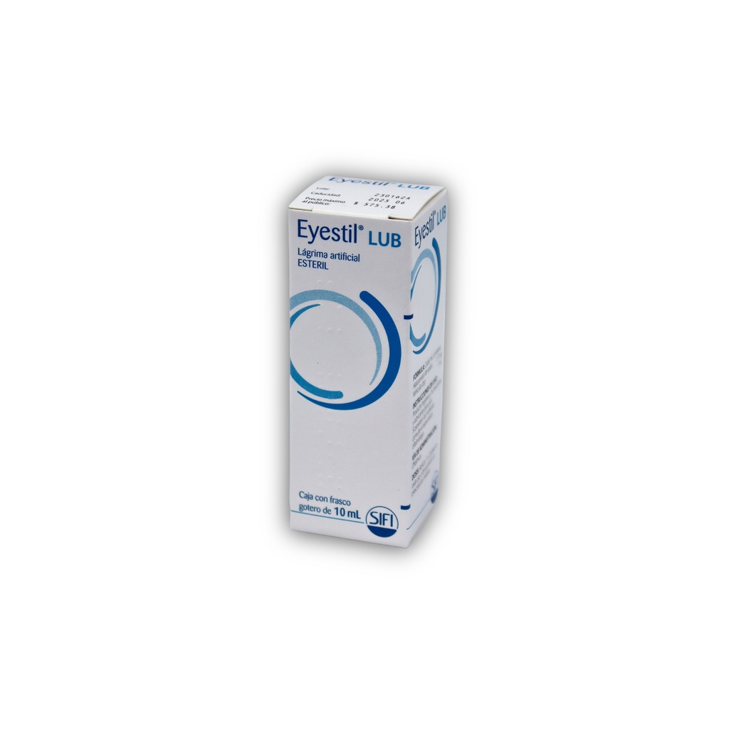 EYESTIL LUB SOL OFTALMICA 1.5 MG/ML C/10 ML HIALURONATO DE SODIO LAB SIFI