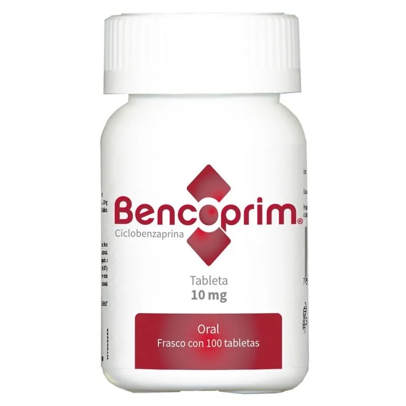 CICLOBENZAPRINA 10 MG C/100 TAB BENCOPRIM LAB SERRAL