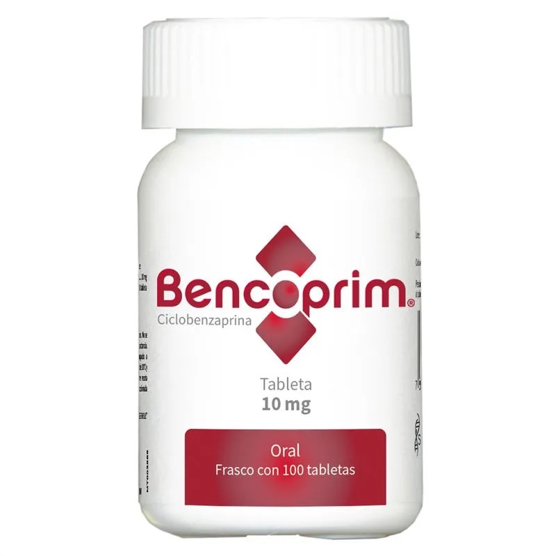 CICLOBENZAPRINA 10 MG C/100 TAB BENCOPRIM LAB SERRAL