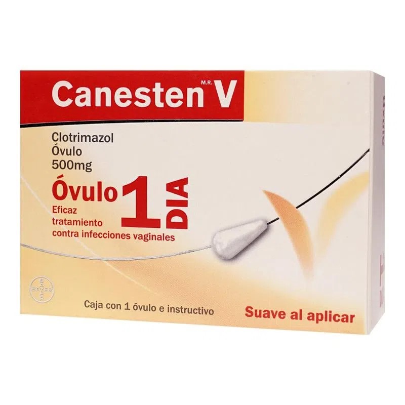 [2966] CANESTEN V 500 MG C/1 OVULO CLOTRIMAZOL LAB BAYER