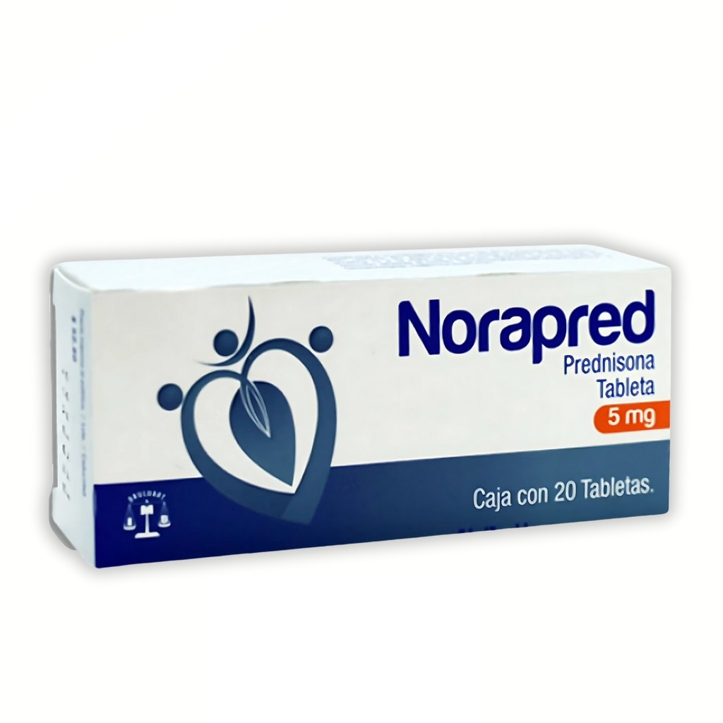PREDNISONA 5 MG C/20 TAB NORAPRED LAB BRULUART