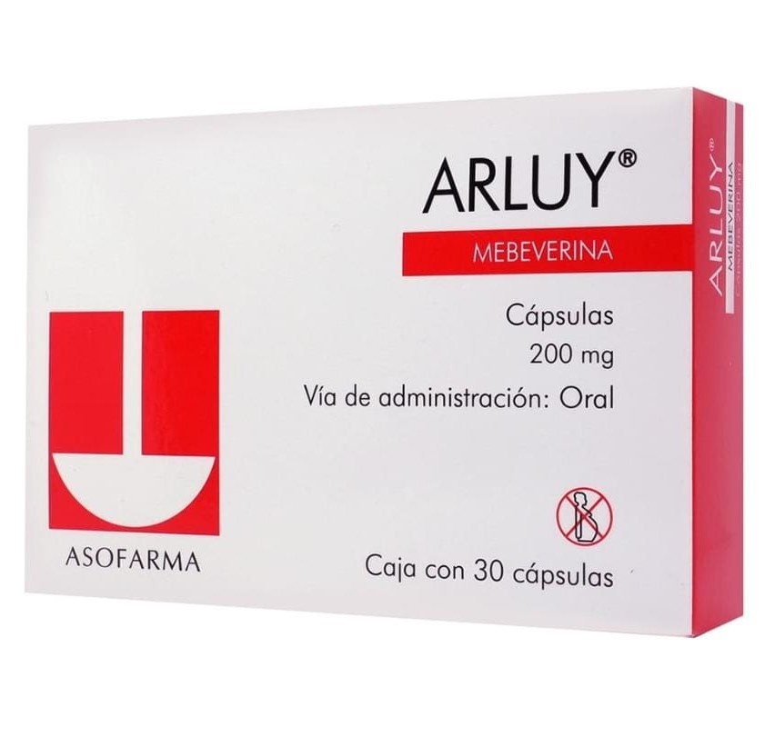 [3141] ARLUY 200 MG C/30 CAP MEBEVERINA LAB ASOFARMA