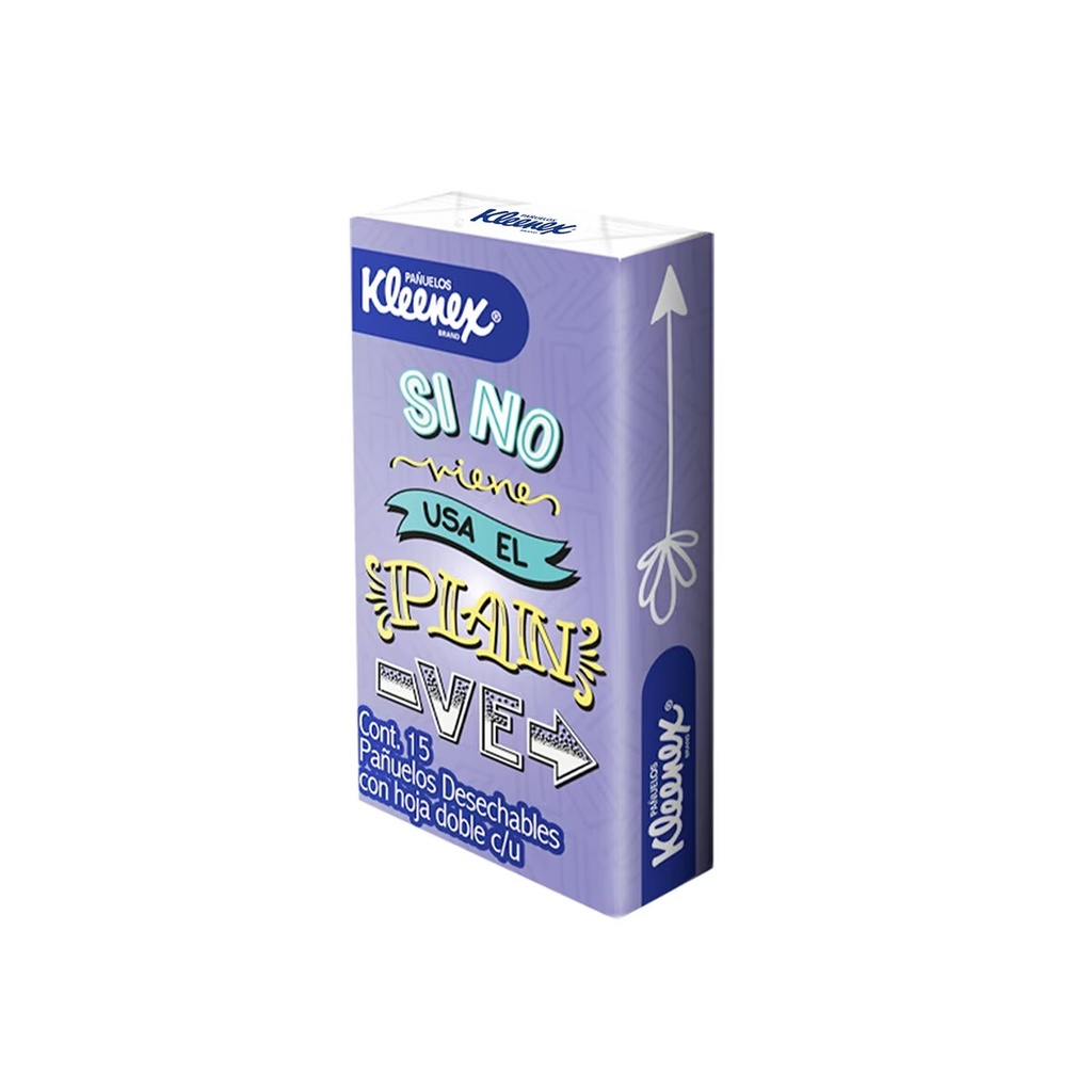 PAÑUELOS KLEENEX C/15 PZAS KIMBERLY-CLARK
