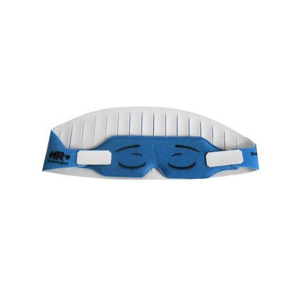 [2971] ANTIFAZ PARA PROTECCION DE FOTOTERAPIA CON CORREA DE SUJECION TERMINO (MEDIANO) COLOR AZUL HR-BS-T BABY SLEEP