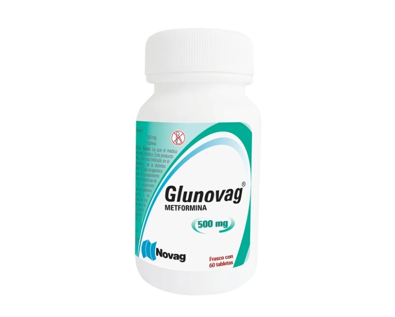 METFORMINA 500 MG C/60 TAB GLUNOVAG LAB NOVAG