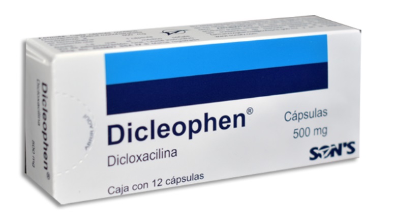 DICLOXACILINA 500 MG C/12 CAP DICLEOPHEN LAB SONS