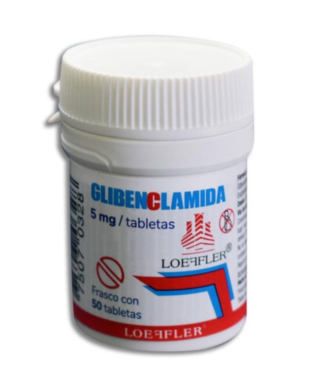 GLIBENCLAMIDA 5 MG C/50 TAB LAB LOEFFLER
