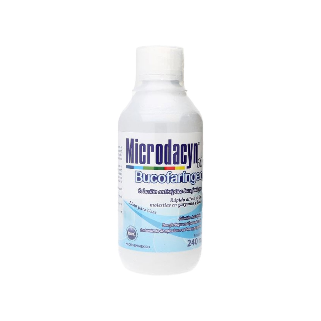 MICRODACYN SOL ANTISEPTICA BUCOFARINGEA 240 ML LAB SANFER