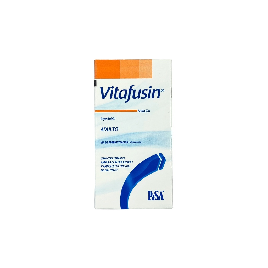 MULTIVITAMINICO ADULTO SOL INY 5 ML VITAFUSIN LAB PISA