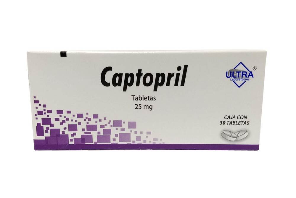 CAPTOPRIL 25 MG C/30 TAB LAB ULTRA
