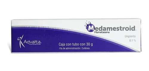 MOMETASONA UNGÜENTO 0.1% C/30 G MEDAMESTROID LAB ADVAITA