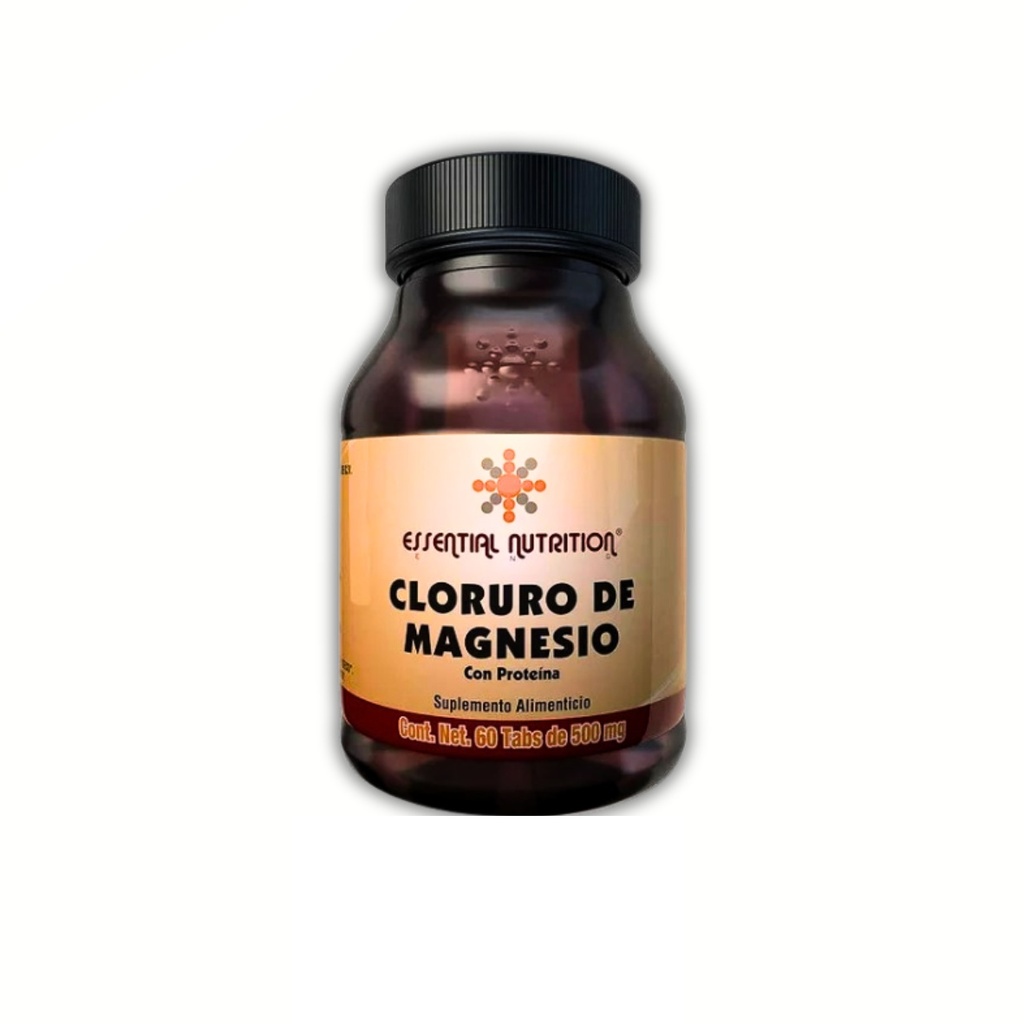 CLORURO DE MAGNESIO CON PROTEINA 500 MG C/60 TAB SUPLEMENTO ALIMENTICIO LAB ESSENTIAL NUTRITION