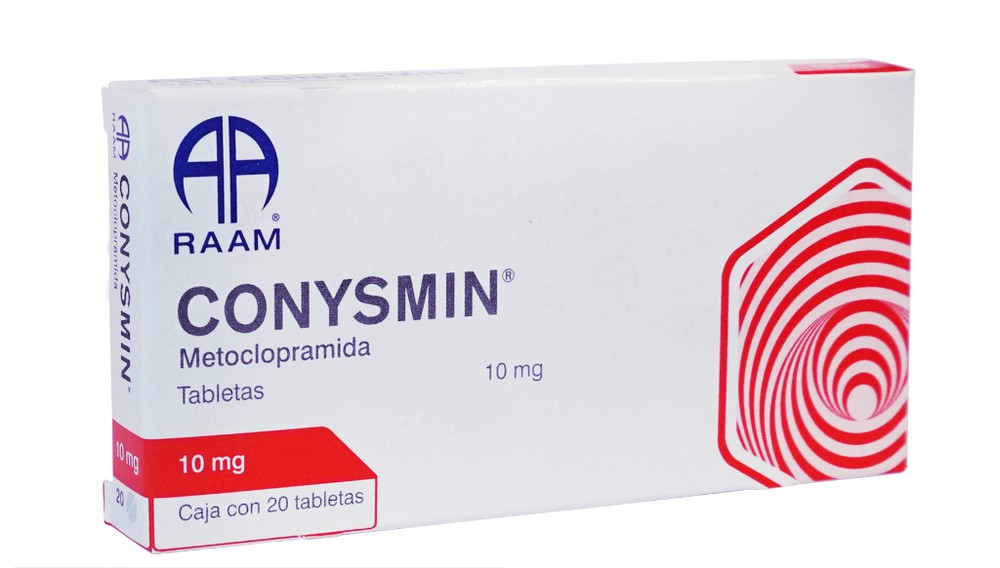 METOCLOPRAMIDA 10 MG C/20 TAB CONYSMIN LAB RAAM