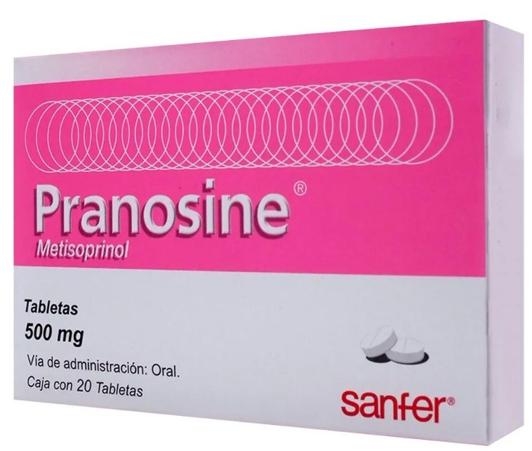 PRANOSINE 500 MG C/20 TAB METISOPRINOL LAB SANFER
