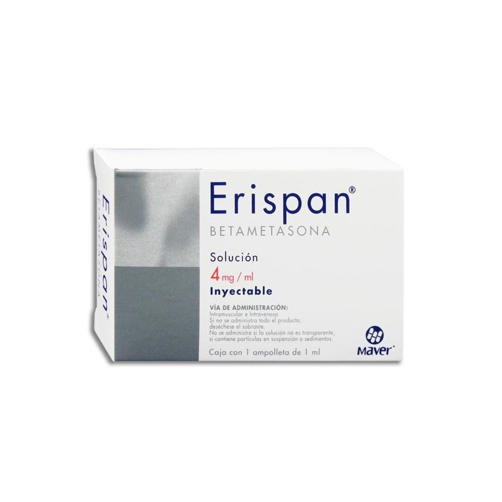 [1463] BETAMETASONA SOL INY 4MG/ML C/1ML IM/IV ERISPAN LAB MAVER