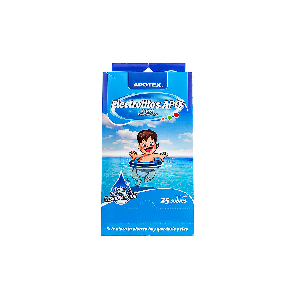 ELECTROLITOS APO POLVO 27.9 G VIDA SUERO ORAL LAB APOTEX