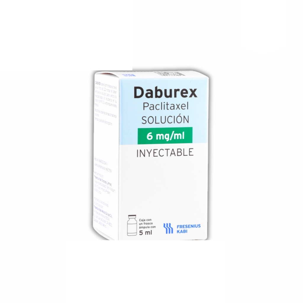 PACLITAXEL SOL INY 30 MG/5 ML (6 MG/ML) DABUREX LAB FRESENIUS