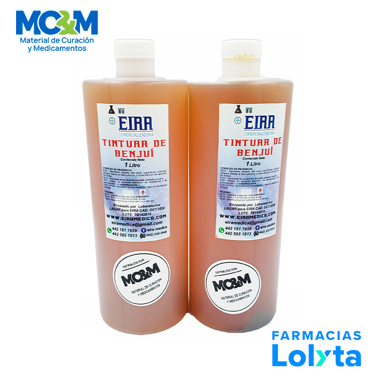 TINTURA DE BENJUI 1 L EIRA