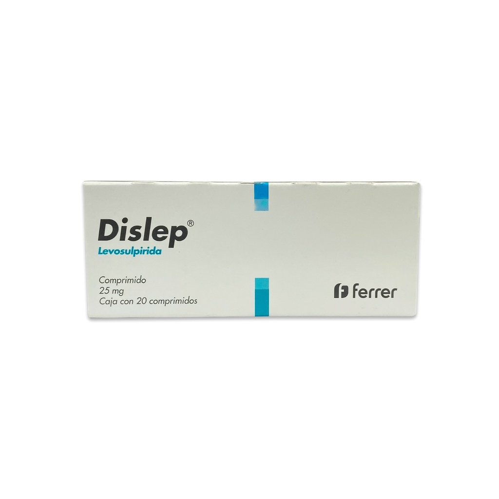 DISLEP 25 MG C/20 COMPRIMIDOS LEVOSULPIRIDA LAB FERRER