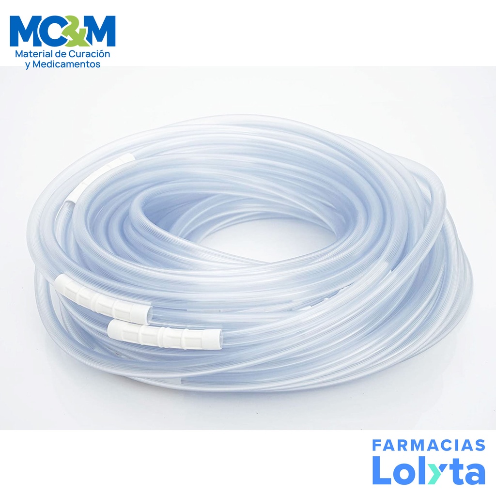 MANGUERA PARA MEDIVAC 30.5 M 6 MM TUBO DE ASPIRACION REF N6100 CARDINAL HEALTH