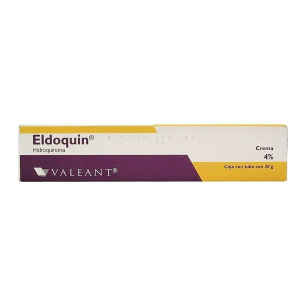ELDOQUIN CREMA 4% C/30 G HIDROQUINONA LAB VALEANT