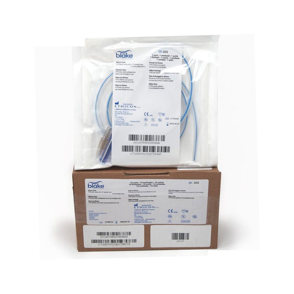 DRENAJE BLAKE SILICON 19FR C/TROKAR REF 2232 JOHNSON