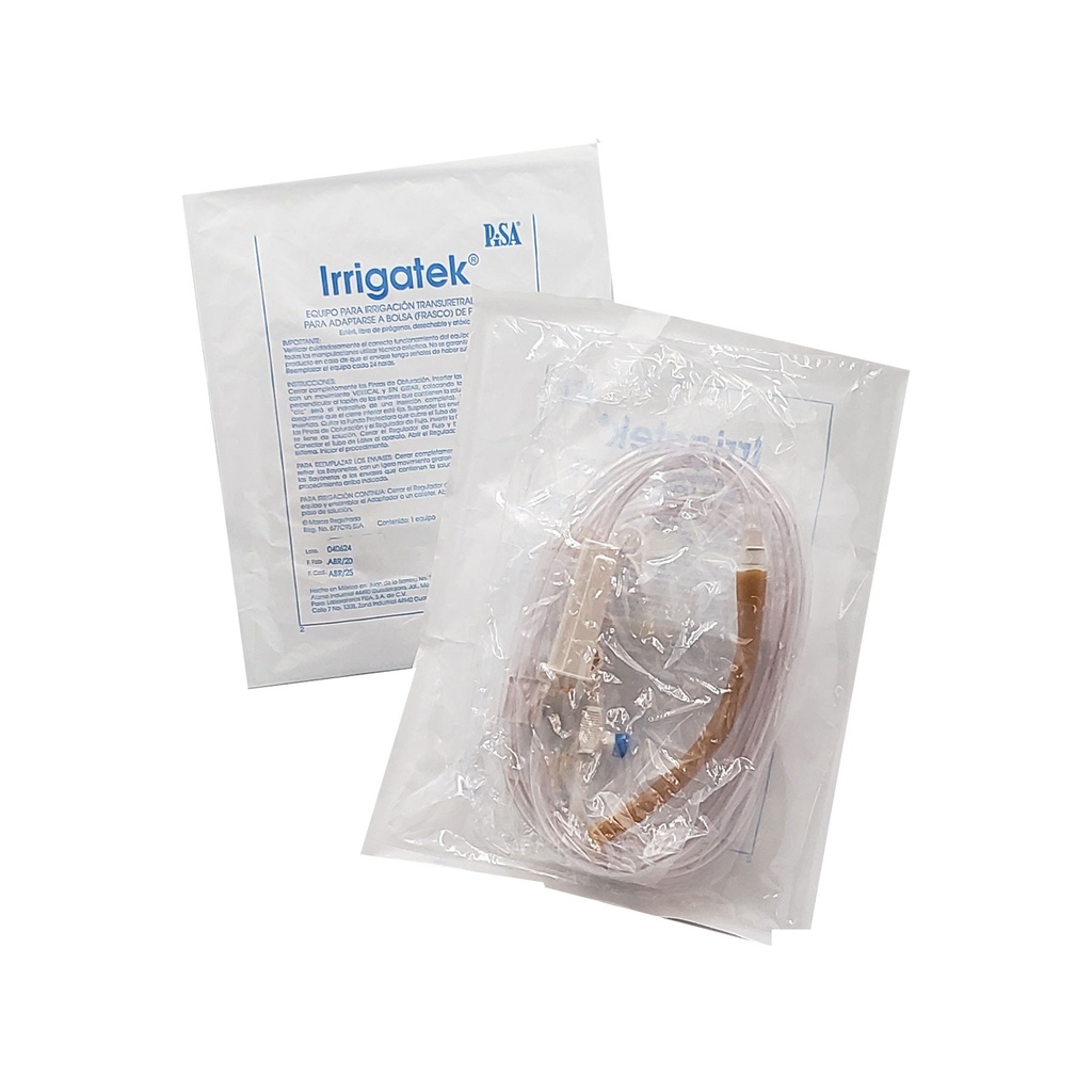IRRIGATEK 2 VIAS P/BOLSA LAB PISA