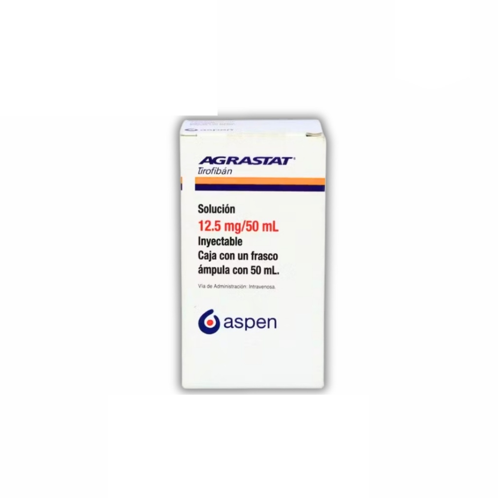 [104] AGRASTAT SOL INY 12.5 MG/50 ML TIROFIBAN LAB ASPEN