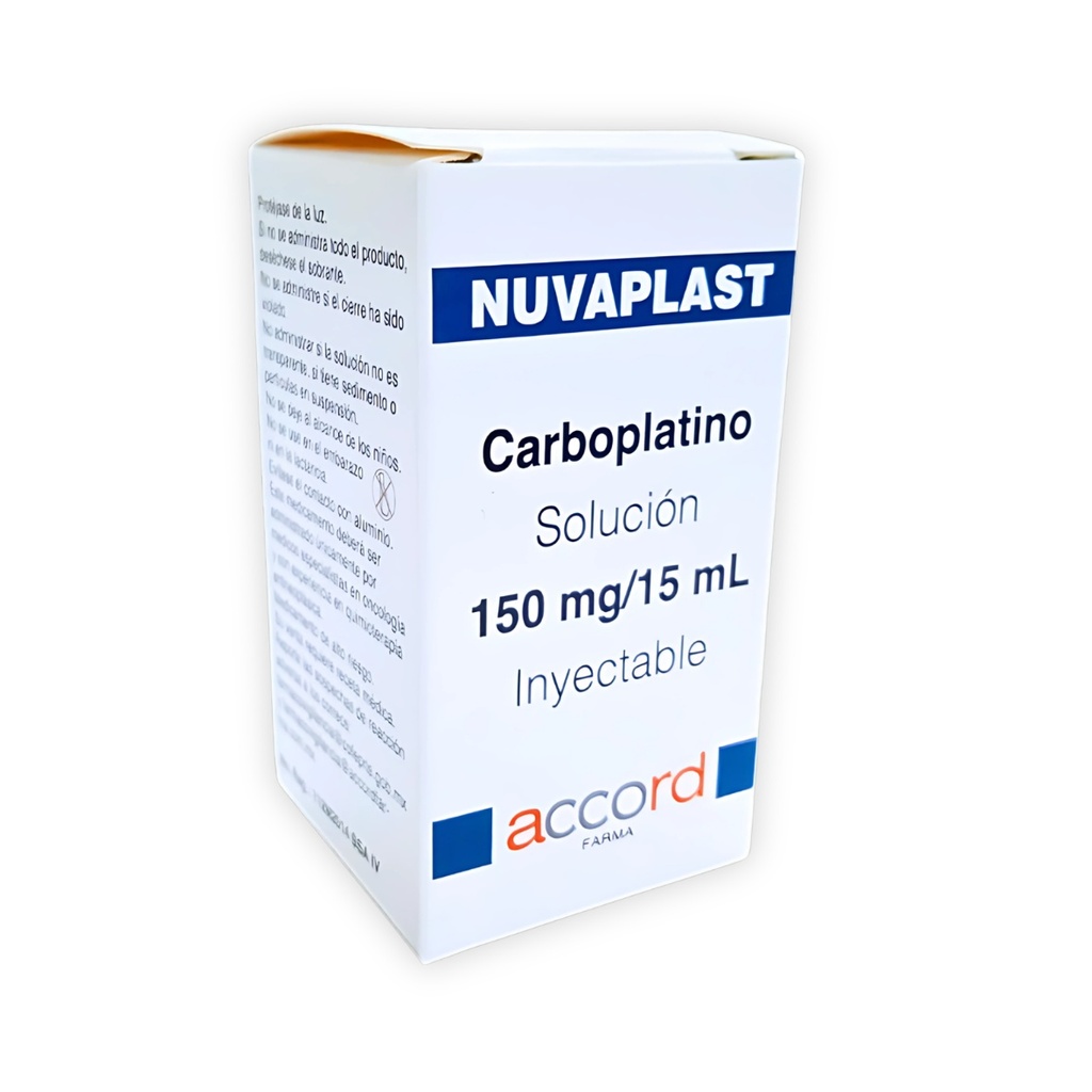 [1665] CARBOPLATINO SOL INY 150 MG/15 ML