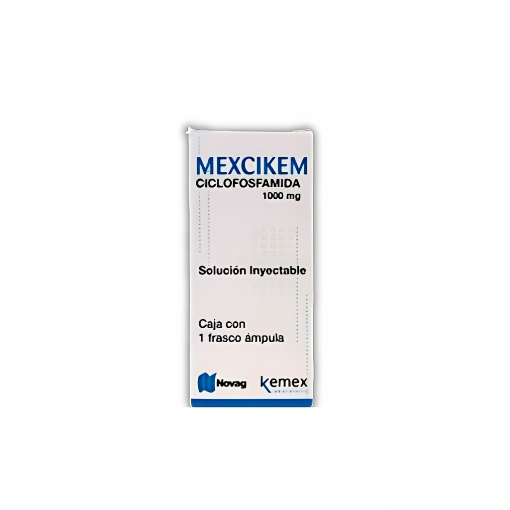 CICLOFOSFAMIDA SOL INY 1000 MG C/1 FCO AMPULA