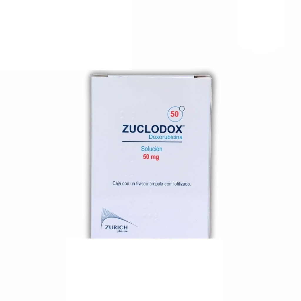DOXORRUBICINA SOL INY 50 MG C/1 FCO AMPULA