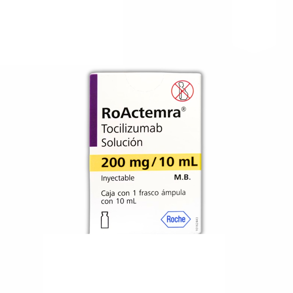 ROACTEMRA SOL INY 200 MG/10 ML TOCILIZUMAB LAB ROCHE (RF)